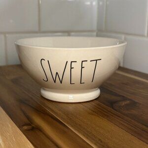 Rae Dunn 6” Ceramic Bowl – “SWEET” – Artisan Collection